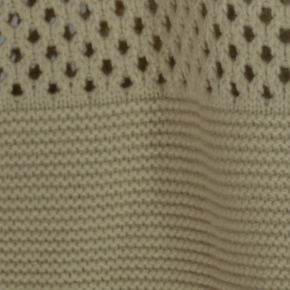LAST 1 Tan Knit Boho Bag - Picture 2 of 3